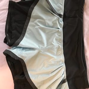 Lululemon layered shorts